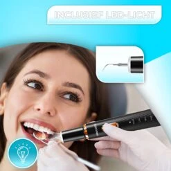 Tandsteen Verwijderaar Set - Elektrisch - Sonisch - Draadloos - Tandplak Verwijderen - Wit -Mondverzorgings Winkel 1200x1200 1018