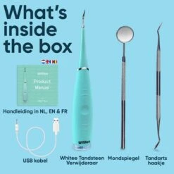 Whitee Elektrische Tandsteen Verwijderaar - Tanden Polijsten - Tandarts Tandsteenverwijderaars - Elektrisch Tandplak Verwijderen -Mondverzorgings Winkel 1200x1200 1038