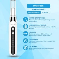 DEN-T® PRO U500 - Elektrische Sonische Tandsteen Verwijderaar - Wit -Mondverzorgings Winkel 1200x1200 1047