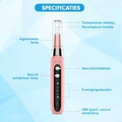 DEN-T® PRO U500 - Elektrische Sonische Tandsteen Verwijderaar - Roze 23 DEN-T® PRO U500 - Elektrische Sonische Tandsteen Verwijderaar - Roze -Mondverzorgings Winkel 1200x1200 1061