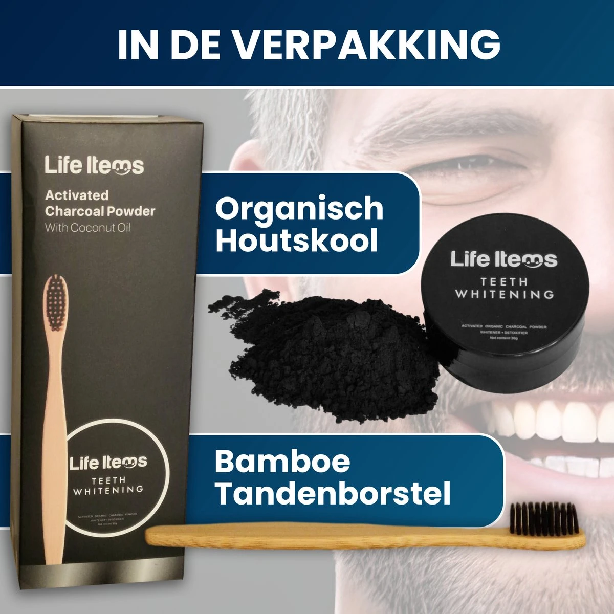 Tandenbleekset - Teeth Whitening - Teeth Whitener - Wittere Tanden - Tanden Bleken - Direct Resultaat - Zelfde Effect Als Whitening Strips 7 Tandenbleekset - Teeth Whitening - Teeth Whitener - Wittere Tanden - Tanden Bleken - Direct Resultaat - Zelfde Effect Als Whitening Strips - Afbeelding 5
