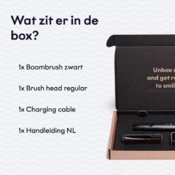 BOOMBRUSH Elektrische Tandenborstel - Zwart - 90 Dagen Batterij - Duurzaam 18 BOOMBRUSH Elektrische Tandenborstel - Zwart - 90 Dagen Batterij - Duurzaam -Mondverzorgings Winkel 1200x1200 110