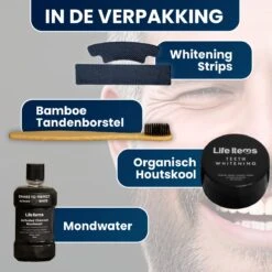 Tandenbleekset Voor Teeth Whitening Inclusief Gratis Whitening Strips - Wittere Tanden - Tanden Bleken - Frisse Adem - Tandsteen - Tandplak - Gele Tanden -Mondverzorgings Winkel 1200x1200 1114