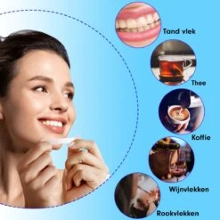 Diamond White - Teeth Whitening Strips - 28x Strips - Zonder Peroxide (0%) - Tandenbleekset - Tandenbleek Strips – Mint -Mondverzorgings Winkel 1200x1200 1119