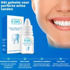 B-care Tanden Bleker – Wittere Tanden – Teeth Whitening Strips – Professioneel Resultaat - Tandsteen Verwijderaar - Zonder Peroxide - Tandenbleekset - Tanden Bleken -Mondverzorgings Winkel 1200x1200 1177