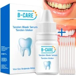 B-care Tanden Bleker – Wittere Tanden – Teeth Whitening Strips – Professioneel Resultaat - Tandsteen Verwijderaar - Zonder Peroxide - Tandenbleekset - Tanden Bleken -Mondverzorgings Winkel 1200x1200 1178