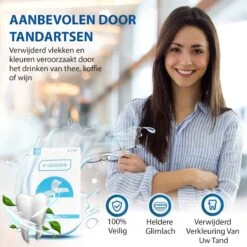 V-Goods Premium Whitening Strips - Tandenbleek Strips - Wittere Tanden - 28x Tandenbleek Strips DIRECT Resultaat - Tandenbleekset - Whitening - Tandenblekers -Mondverzorgings Winkel 1200x1200 1190