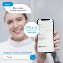 ISmile Professionele Tandenbleekset - Veilig Tanden Bleken - Zonder Peroxide - Witte Tanden - Teeth Whitening -Mondverzorgings Winkel 1200x1200 1194