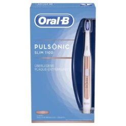 Oral B Pulsonic Slim 1100 Elektrische Tandenborstel Wit/Rosé -Mondverzorgings Winkel 1200x1200 121