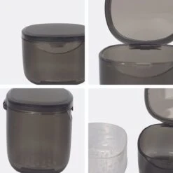 Gebitsbakje - Beugelbakje - Incl. Lekbakje - Roze - Voor - Beugel - Kunstgebit - Prothese - Beugelbakje - Beugeldoosje - Bakje -Mondverzorgings Winkel 1200x1200 1218