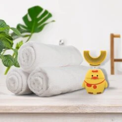 Merkloos Elektrische Sonische Tandenborstel Voor Kinderen Tussen 2 T/m 6 Jaar Met Timer - Elektrische Kindertandenborstel - 360º Graden - 6 Poetsmodus - IPX7 Waterbestendig - Geel -Mondverzorgings Winkel 1200x1200 127