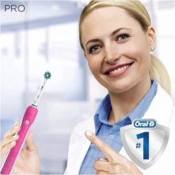 Oral B Oral-B Pro CrossAction 750 - Elektrische Tandenborstel - Roze -Mondverzorgings Winkel 1200x1200 175