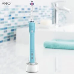 Oral B Oral-B Pro 1 700 - Oplaadbare Elektrische Tandenborstel - Powered By Braun - Blauw -Mondverzorgings Winkel 1200x1200 194