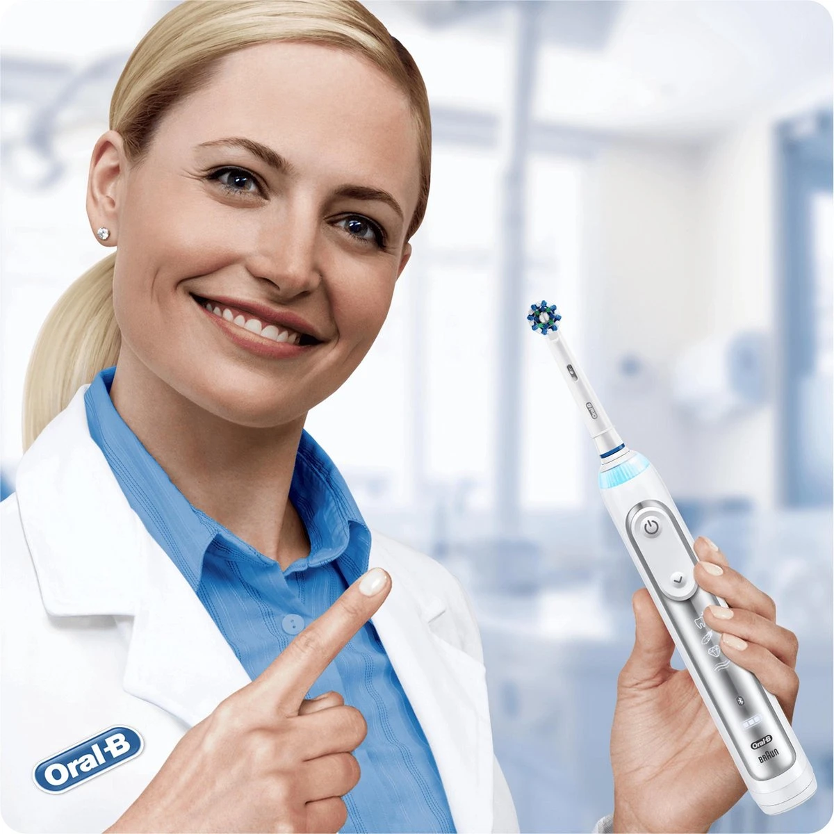 Oral B Oral-B Genius 8900 - Elektrische Tandenborstel Duoverpakking - Wit 9 Oral B Oral-B Genius 8900 - Elektrische Tandenborstel Duoverpakking - Wit - Afbeelding 7