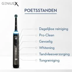 Oral B Oral-B Genius X - Special Editie - Zwart - Elektrische Tandenborstel - 1 Handvat En 1 Opzetborstel 17 Oral B Oral-B Genius X - Special Editie - Zwart - Elektrische Tandenborstel - 1 Handvat En 1 Opzetborstel -Mondverzorgings Winkel 1200x1200 241