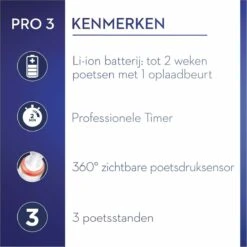 Oral B Oral-B Pro 3 3900 - Elektrische Tandenborstel - Duoverpakking 2 Stuks -Mondverzorgings Winkel 1200x1200 258