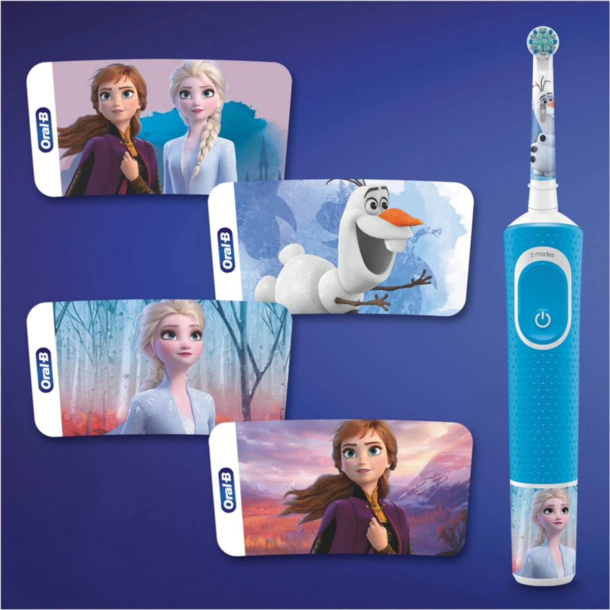 Oral B Oral-B Kids Frozen 2 - Elektrische Tandenborstel - Powered By Braun - 1 Handvat En 1 Opzetborstel 15 Oral B Oral-B Kids Frozen 2 - Elektrische Tandenborstel - Powered By Braun - 1 Handvat En 1 Opzetborstel - Afbeelding 13