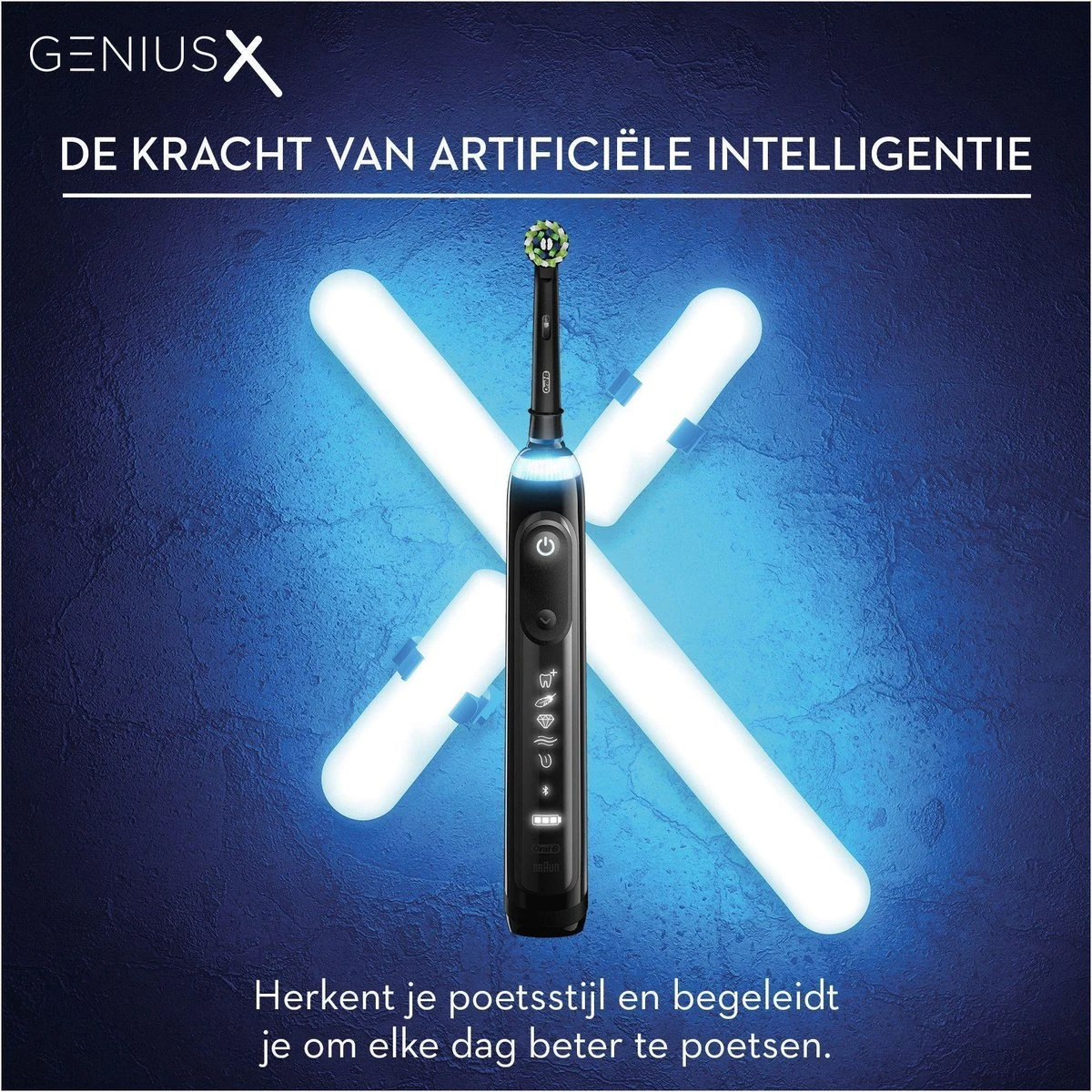 Oral B Oral-B Genius X Elektrische Tandenborstel - Zwart 7 Oral B Oral-B Genius X Elektrische Tandenborstel - Zwart - Afbeelding 5