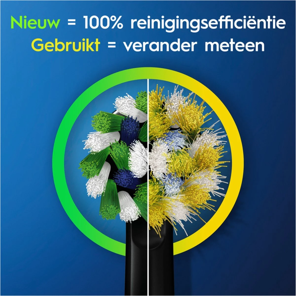 Oral-B CrossAction Opzetborstel Kleur Zwart, Verpakking Van 12 Stuks, Verpakking Van Brievenbusformaat 5 Oral-B CrossAction Opzetborstel Kleur Zwart, Verpakking Van 12 Stuks, Verpakking Van Brievenbusformaat - Afbeelding 3