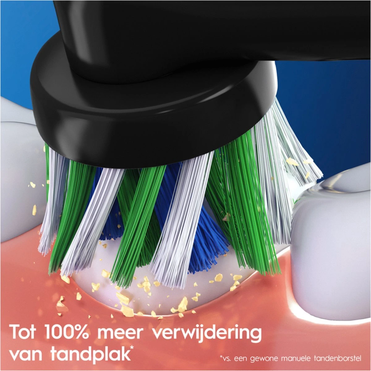 Oral-B CrossAction Opzetborstel Kleur Zwart, Verpakking Van 12 Stuks, Verpakking Van Brievenbusformaat 9 Oral-B CrossAction Opzetborstel Kleur Zwart, Verpakking Van 12 Stuks, Verpakking Van Brievenbusformaat - Afbeelding 7