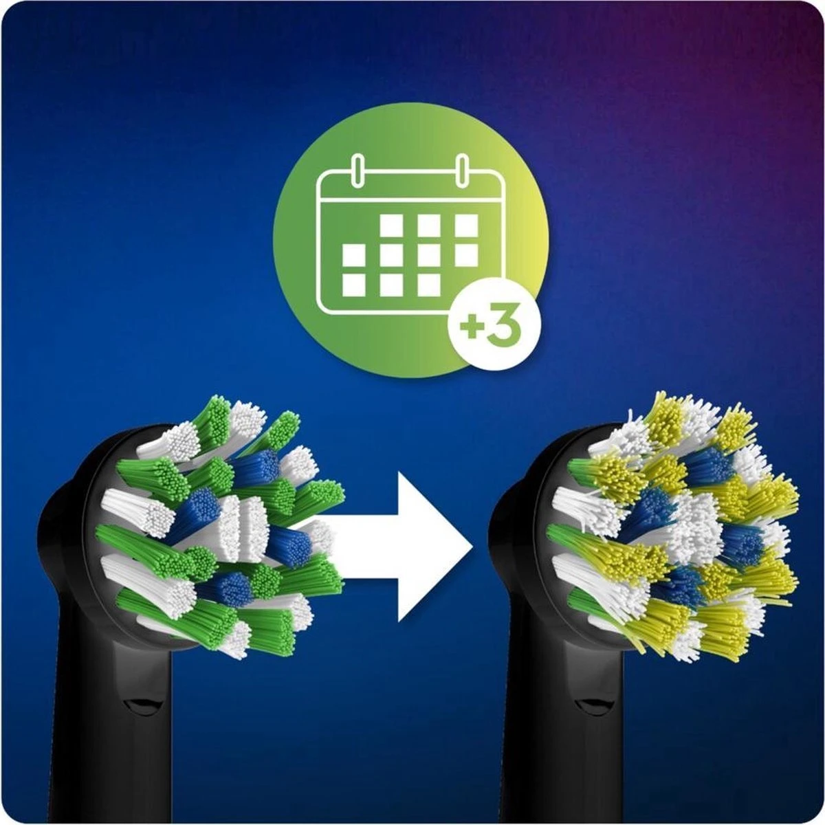 Oral-B CrossAction Opzetborstel Kleur Zwart, Verpakking Van 12 Stuks, Verpakking Van Brievenbusformaat 12 Oral-B CrossAction Opzetborstel Kleur Zwart, Verpakking Van 12 Stuks, Verpakking Van Brievenbusformaat - Afbeelding 10