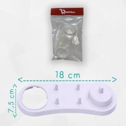BukkitBow - Tandenborstel Houder - Houder Voor Oral B Tandenborstel - Houder Voor Tandenborstel En Opzetborstels - Inclusief Opbergunit Voor 4 Opzetborstels -Mondverzorgings Winkel 1200x1200 549