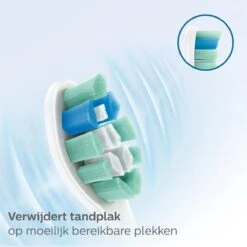 Philips Sonicare C2 Optimal Plaque Defence HX9024/10 - Opzetborstels - 4 Stuks -Mondverzorgings Winkel 1200x1200 582