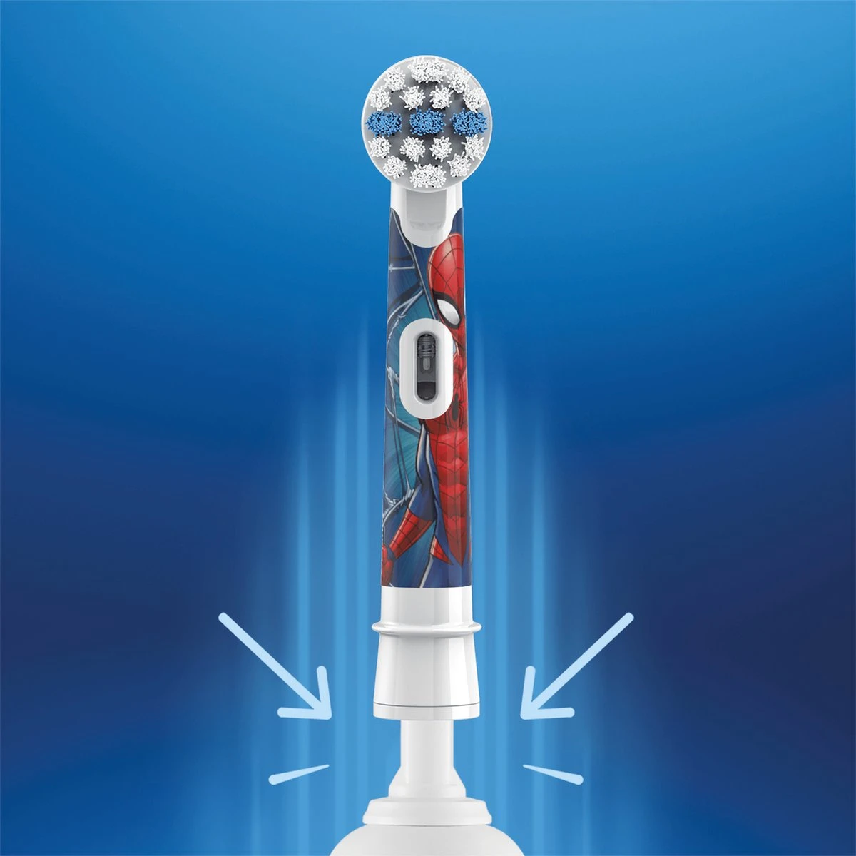Oral B Oral-B Kids Opzetborstels Met Marvel Spider-Man-figuren, 4 Stuks 6 Oral B Oral-B Kids Opzetborstels Met Marvel Spider-Man-figuren, 4 Stuks - Afbeelding 4