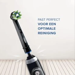 Oral B Oral-B CrossAction - Met CleanMaximiser-technologie - Opzetborstels - Zwart - 2 Stuks -Mondverzorgings Winkel 1200x1200 627
