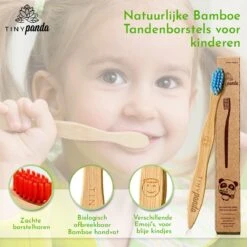 4+2 Bamboe Tandenborstel Voor Kinderen - Emoji - Bamboo Kids Toothbrush - Zero Waste - Vegan -Mondverzorgings Winkel 1200x1200 726