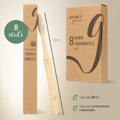NATURE’S Groove® Bamboe Tandenborstel - Houten Tandenborstel Soft - 8 Stuks - Handmatig -Mondverzorgings Winkel 1200x1200 747