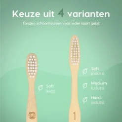 NATURE’S Groove® Bamboe Tandenborstel - Houten Tandenborstel Soft - 8 Stuks - Handmatig -Mondverzorgings Winkel 1200x1200 749