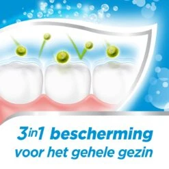 Aquafresh Freshmint - Tandpasta - Voor Een Frisse Adem - Voordeelverpakking - Recyclebare Plastic Tube En Dop -5 X 75ml -Mondverzorgings Winkel 1200x1200 803