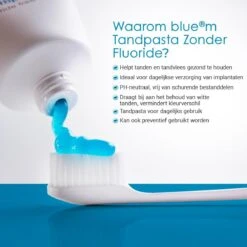 Blue®m Fluoride Vrije Tandpasta 75 Ml - Bluem Tandpasta - Tandpasta Zonder Fluoride 12 Blue®m Fluoride Vrije Tandpasta 75 Ml - Bluem Tandpasta - Tandpasta Zonder Fluoride -Mondverzorgings Winkel 1200x1200 824