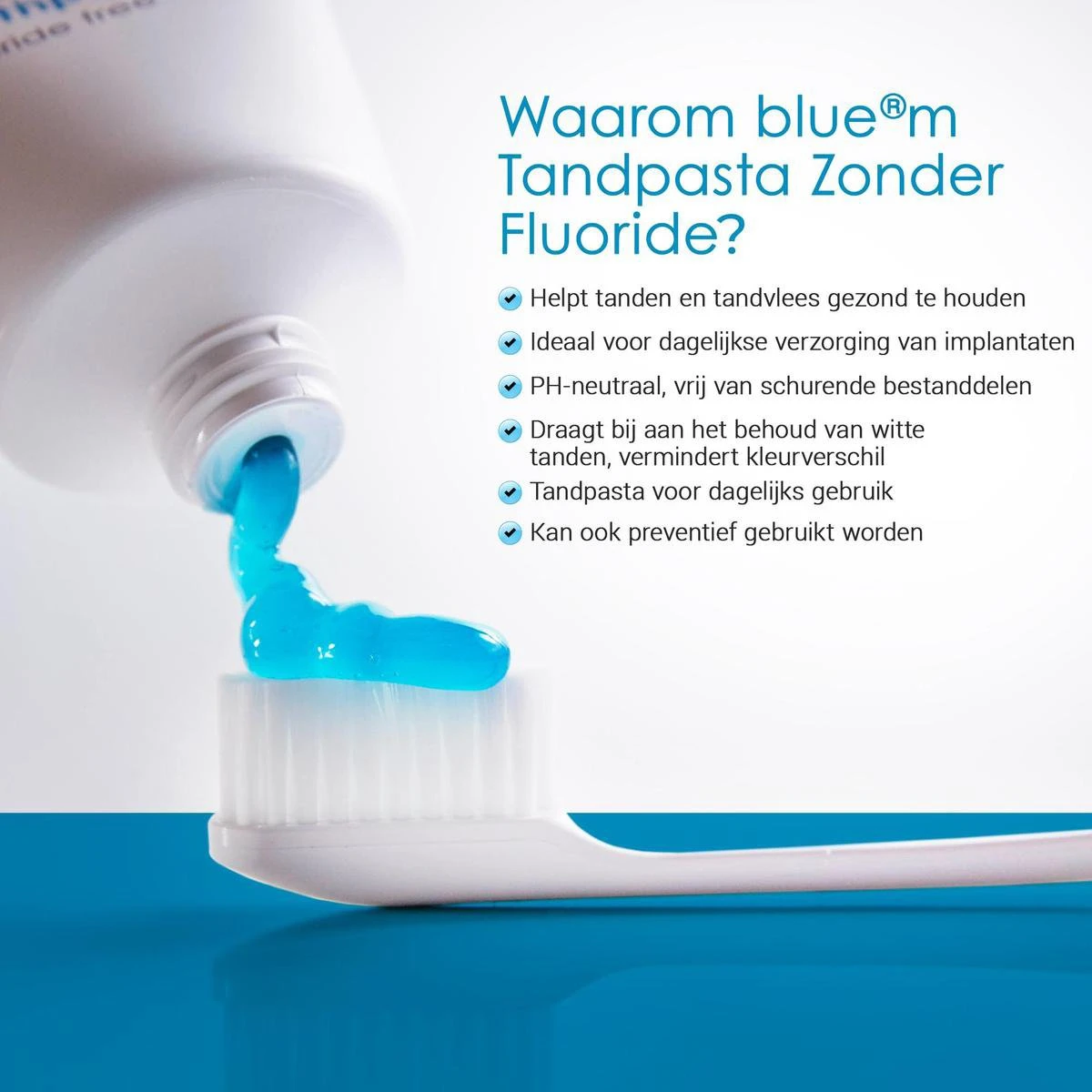 Blue®m Fluoride Vrije Tandpasta 75 Ml - Bluem Tandpasta - Tandpasta Zonder Fluoride 7 Blue®m Fluoride Vrije Tandpasta 75 Ml - Bluem Tandpasta - Tandpasta Zonder Fluoride - Afbeelding 5