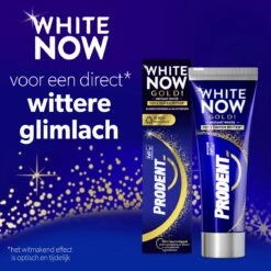 Prodent Whitening Now Gold Tandpasta - 12 X 75 Ml - Voordeelverpakking -Mondverzorgings Winkel 1200x1200 887
