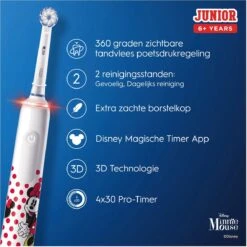 Oral B Oral-B Junior Elektrische Tandenborstel - Minnie -Mondverzorgings Winkel 1200x1200 91