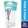 Aquafresh White & Shine - Tandpasta - Voordeelverpakking - 3x75 Ml -Mondverzorgings Winkel 1200x1200 937