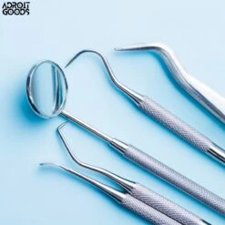 AdroitGoods 7 Delige RVS Tandarts Setje - Incl Haakje En Spiegel - Tandenstokers - Tandplak - Gebit Verzorging Setje -Mondverzorgings Winkel 1200x1200 979