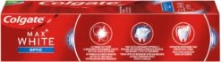 Colgate® Colgate Max White One Optic Whitening Tandpasta - 4 X 75ml - Voordeelverpakking -Mondverzorgings Winkel 1200x338