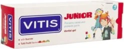 Vitis Junior - 6+ Jaar Tandpasta/gel - Tutti Frutti -Mondverzorgings Winkel 1200x477