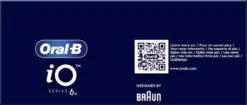 Oral B IO 6N - SMILE Black Lava Elektrische Tandenborstel Ontworpen Door Braun -Mondverzorgings Winkel 1200x512