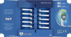 Oral B Oral-B Precision Clean - Met CleanMaximiser-technologie - Opzetborstels -10 Stuks - Brievenbusverpakking -Mondverzorgings Winkel 1200x631