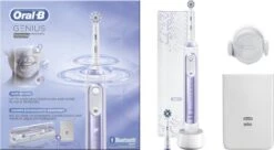 Oral B Oral-B Genius 10200W Orchid Purple Elektrische Tandenborstel Paars/Wit -Mondverzorgings Winkel 1200x659