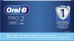Oral B Oral-B PRO 2 2500 - Zwart - Elektrische Tandenborstel - Met Reisetui -Mondverzorgings Winkel 1200x671 2