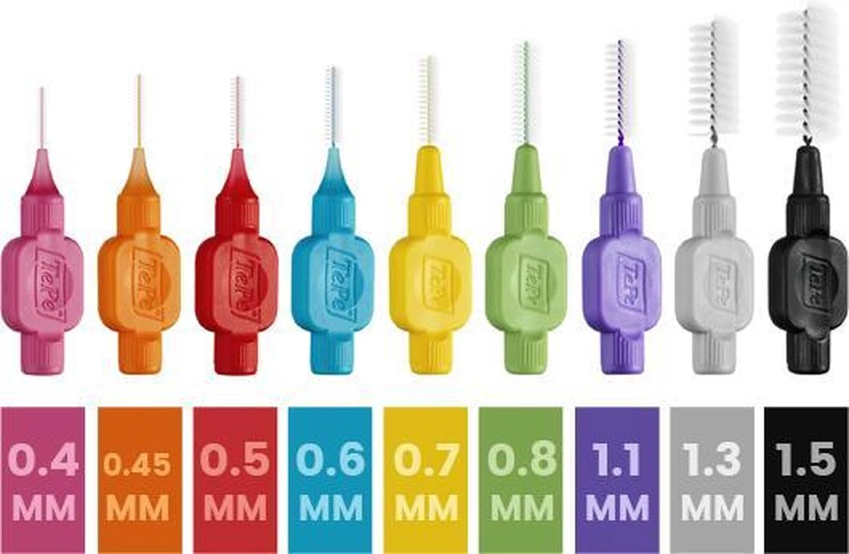 Tepe Interdentale Rager Origineel 0.5 Mm Rood - 25 Stuks 4 Tepe Interdentale Rager Origineel 0.5 Mm Rood - 25 Stuks - Afbeelding 2