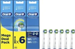 Oral B Oral-B Precision Clean - Met CleanMaximiser-technologie - Opzetborstels - 6 Stuks -Mondverzorgings Winkel 1200x783