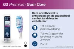 Philips Sonicare AdaptiveClean Gum HX9054/17 - Opzetborstel - 4 Stuks -Mondverzorgings Winkel 1200x799 18