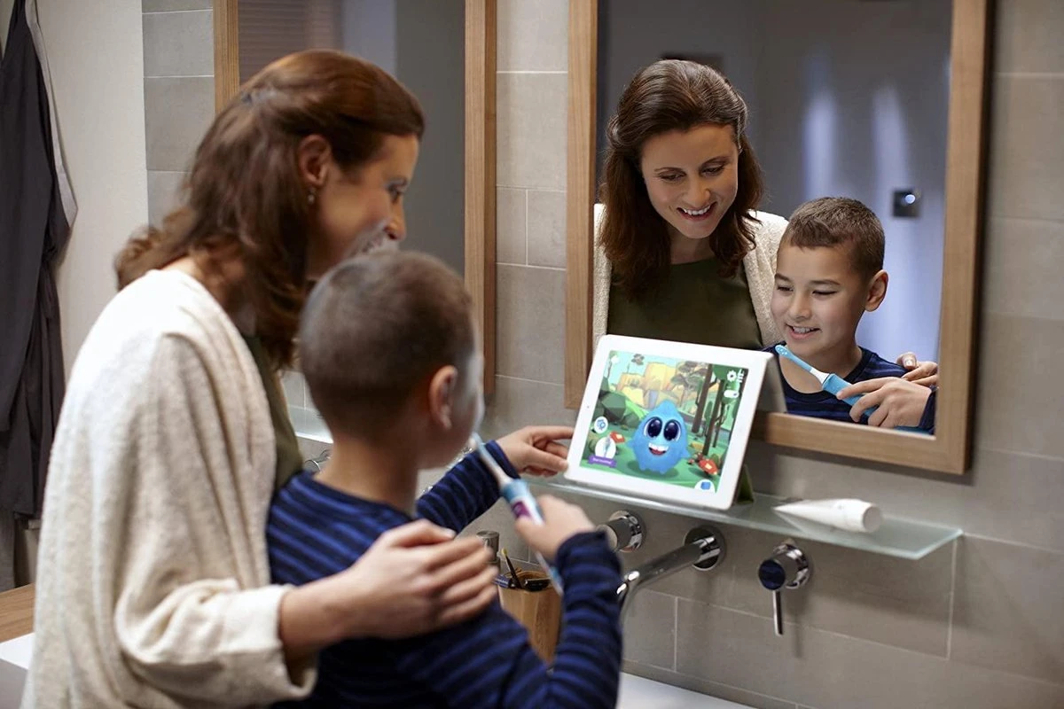 Philips Sonicare For Kids HX6322/04 - Elektrische Tandenborstel - Blauw - Incl. Extra Opzetborstel 21 Philips Sonicare For Kids HX6322/04 - Elektrische Tandenborstel - Blauw - Incl. Extra Opzetborstel - Afbeelding 19