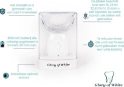 Tandenbleker Premium - Glory Of White - Professionele Tandenbleekset - Wittere Tanden - Tanden Bleken - Teeth Whitening - Zonder Peroxide -Mondverzorgings Winkel 1200x843